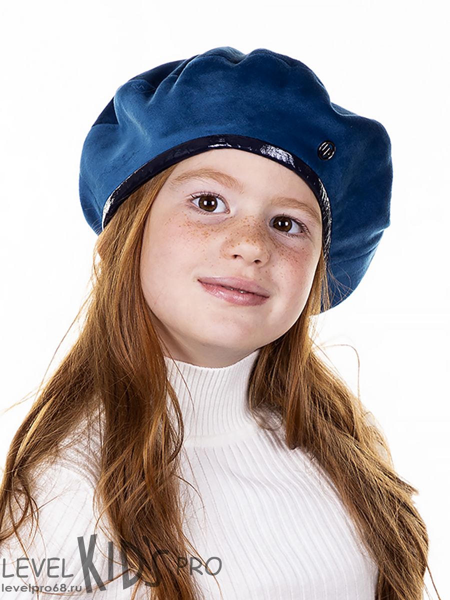 Диор стиль LP kids берет.<br>Велюр~Velour-Dior style LP beret