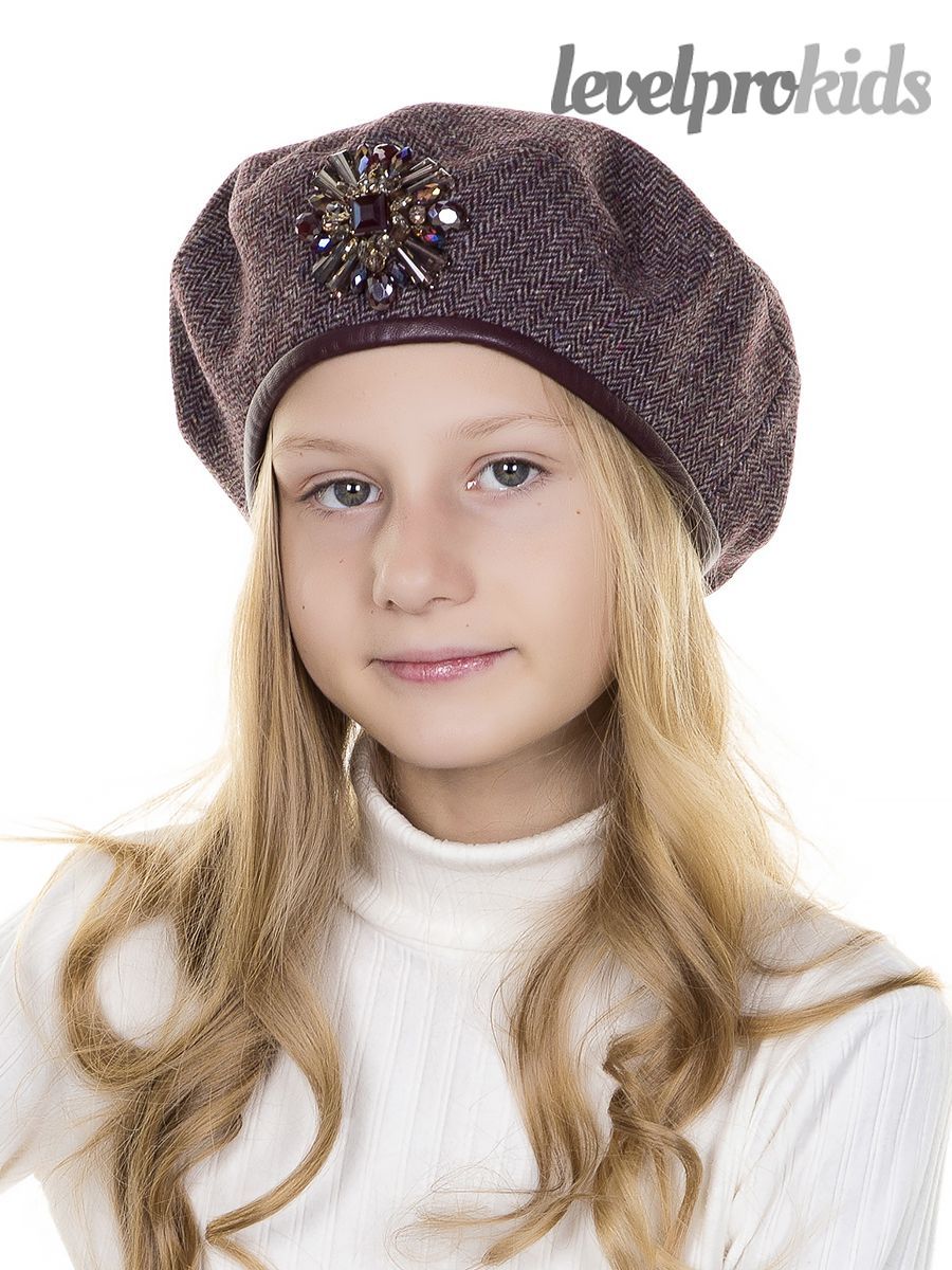 Диор орден kids берет.<br>Твид елка ~Herringbone tweed-Dior order beret