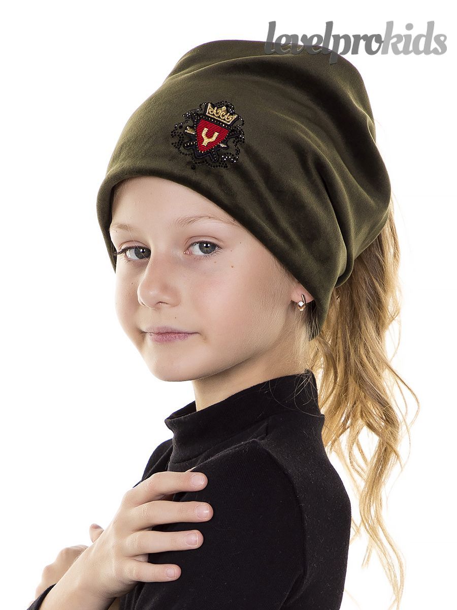 Уэльс шеврон kids шапка 011.<br>Велюр~Velour-Wales chevron hat 011