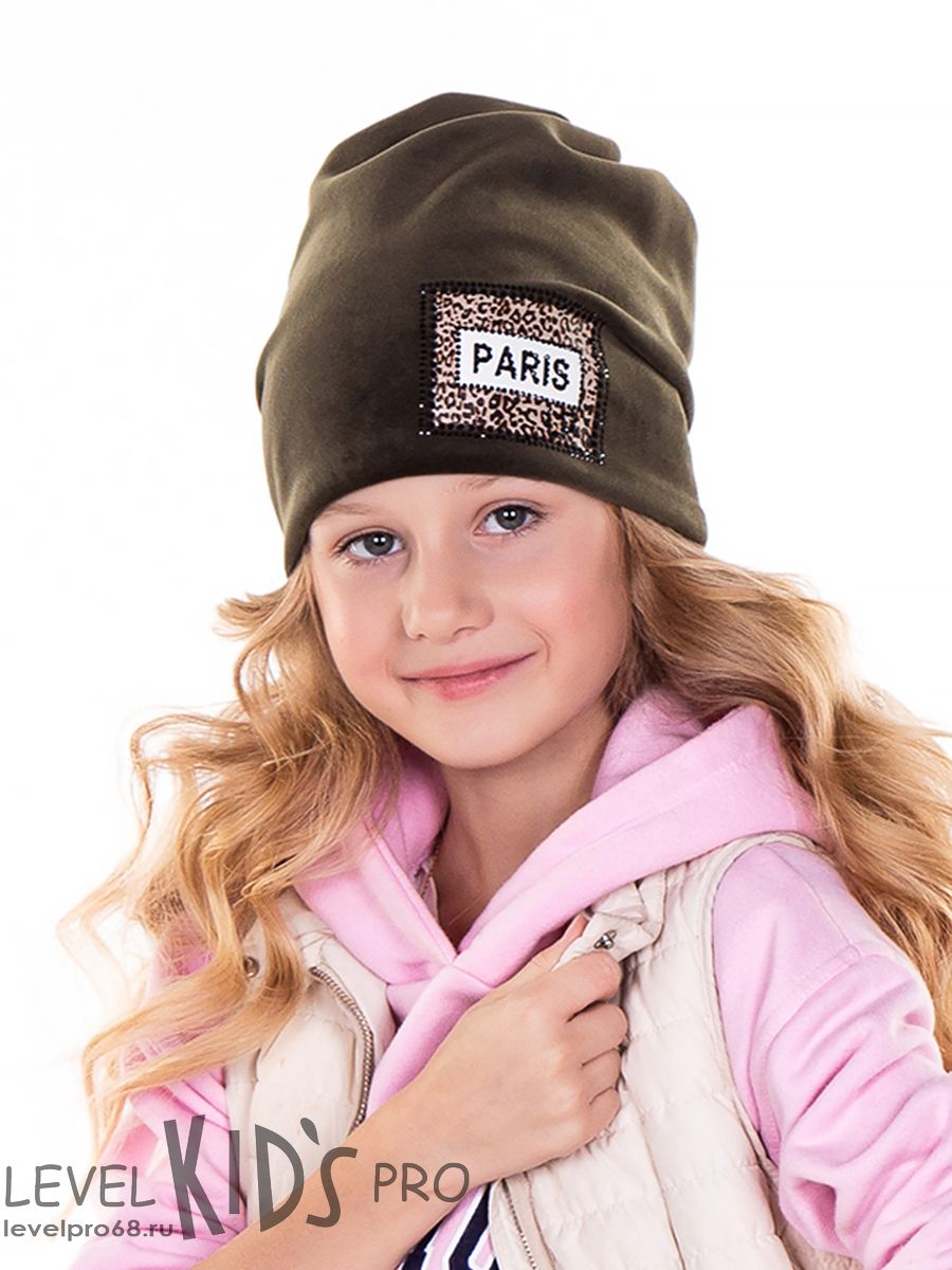 Париж kids шапка 011.<br>Велюр~Velour-Paris hat 011