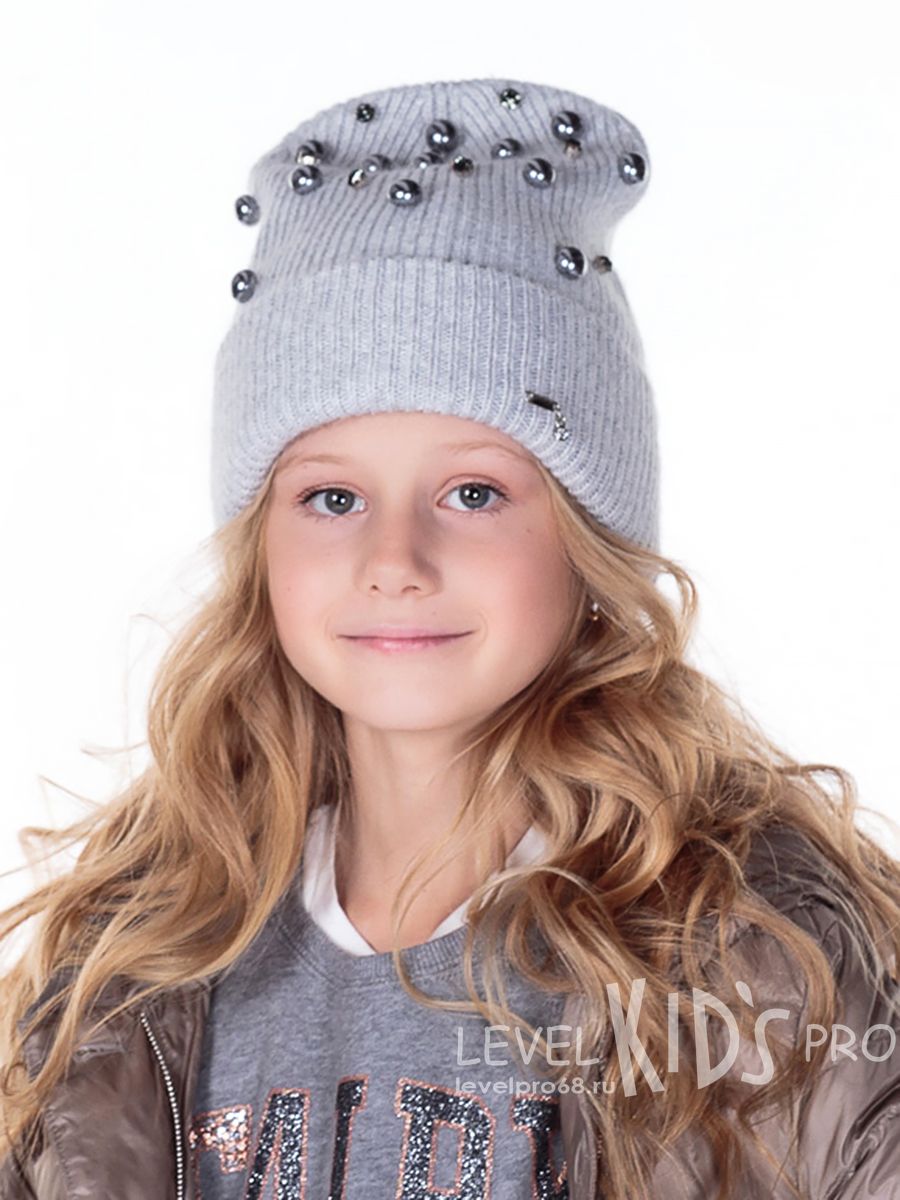 Галактика kids шапка МГ.<br>Вязка~Knitted wool MG-Galaxy hat