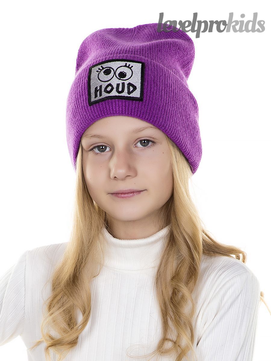 HOUD стразы шеврон kids VIP шапка МК.<br>Вязка~Knit-HOUND rhinestones chevron kids hat MK