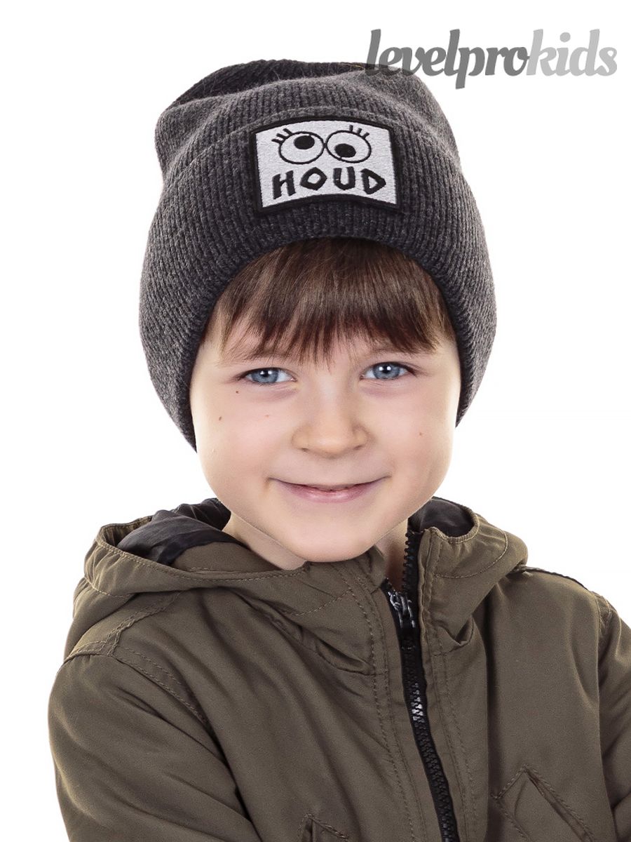 HOUD шеврон kids VIP шапка МК~Knit-HOUG chevron kids hat MK