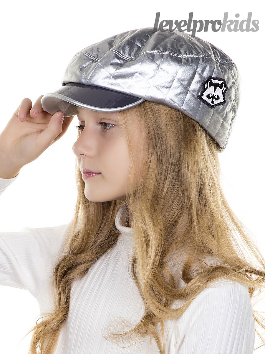 Винтаж шеврон Енот VIP кепка.<br>Термостежка + эколак~Thermally quilted fabric+eco lacquer-Vintage Raccoon chevron cap