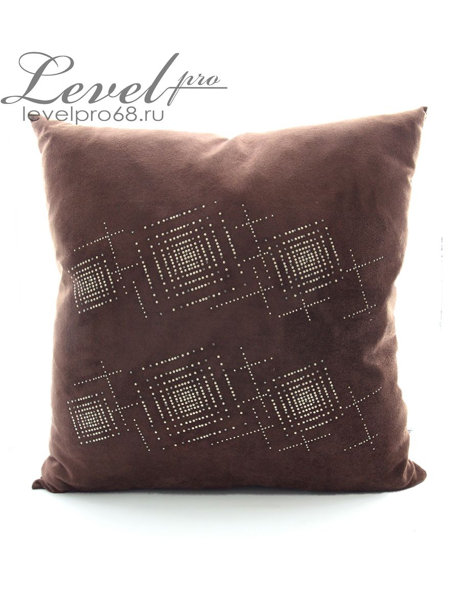 Ромб квадрателла подушка.<br>Экозамша~Faux suede-Rhombus quadrant cushion